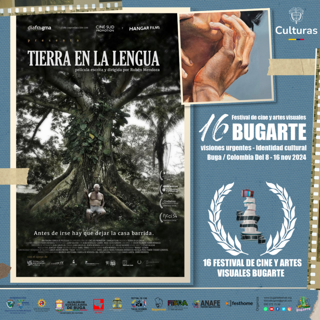 Tierra en la lengua